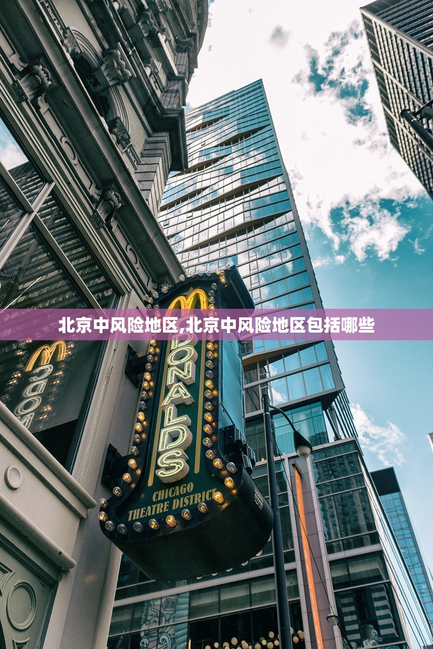 北京中风险地区,北京中风险地区包括哪些
