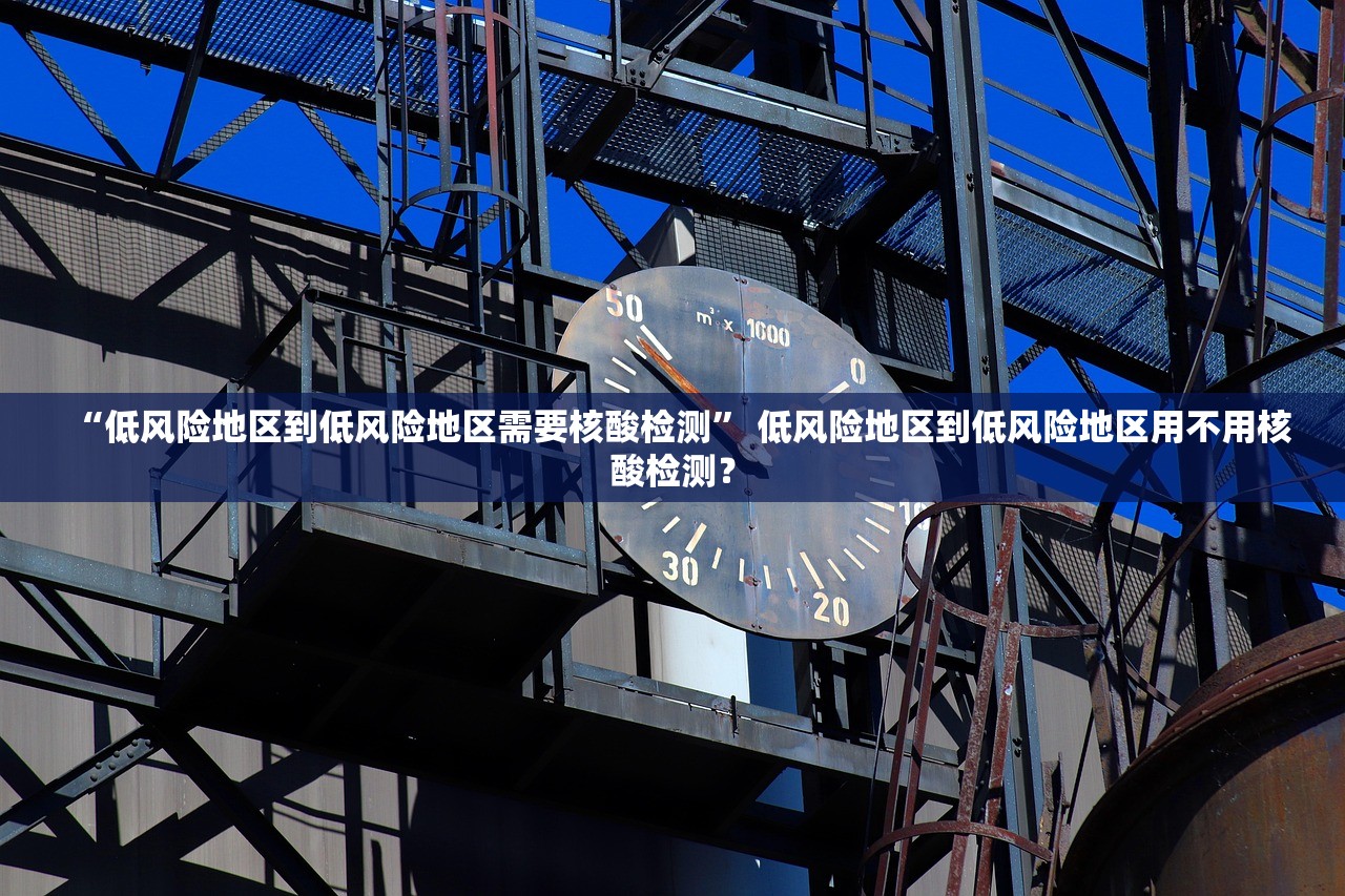 “低风险地区到低风险地区需要核酸检测” 低风险地区到低风险地区用不用核酸检测？