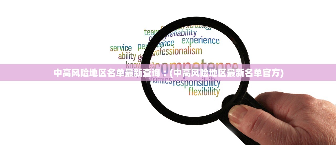 中高风险地区名单最新查询︰(中高风险地区最新名单官方)